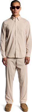 Lyle & Scott Long Sleeve Micro Corduroy Shirt