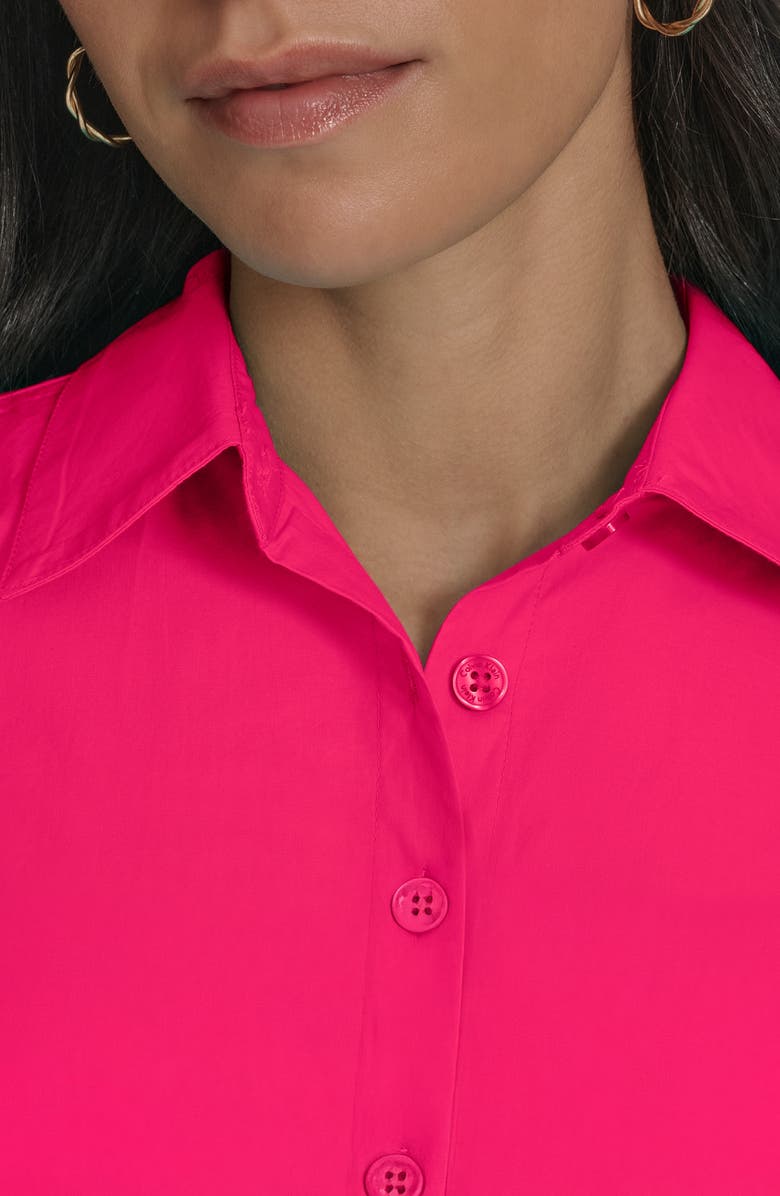 Calvin Klein Sleeveless A-Line Midi Shirtdress, Alternate, color,