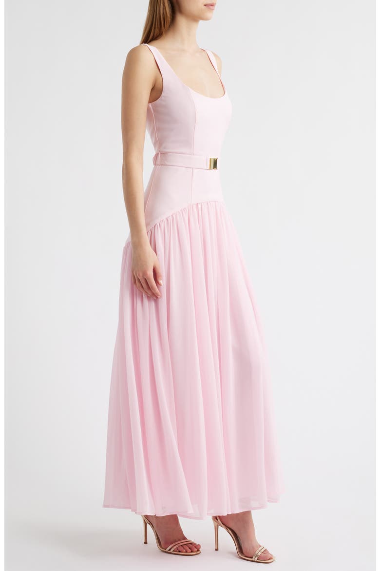 Drop Waist Sleeveless Maxi Dress, Alternate, color, PINK
