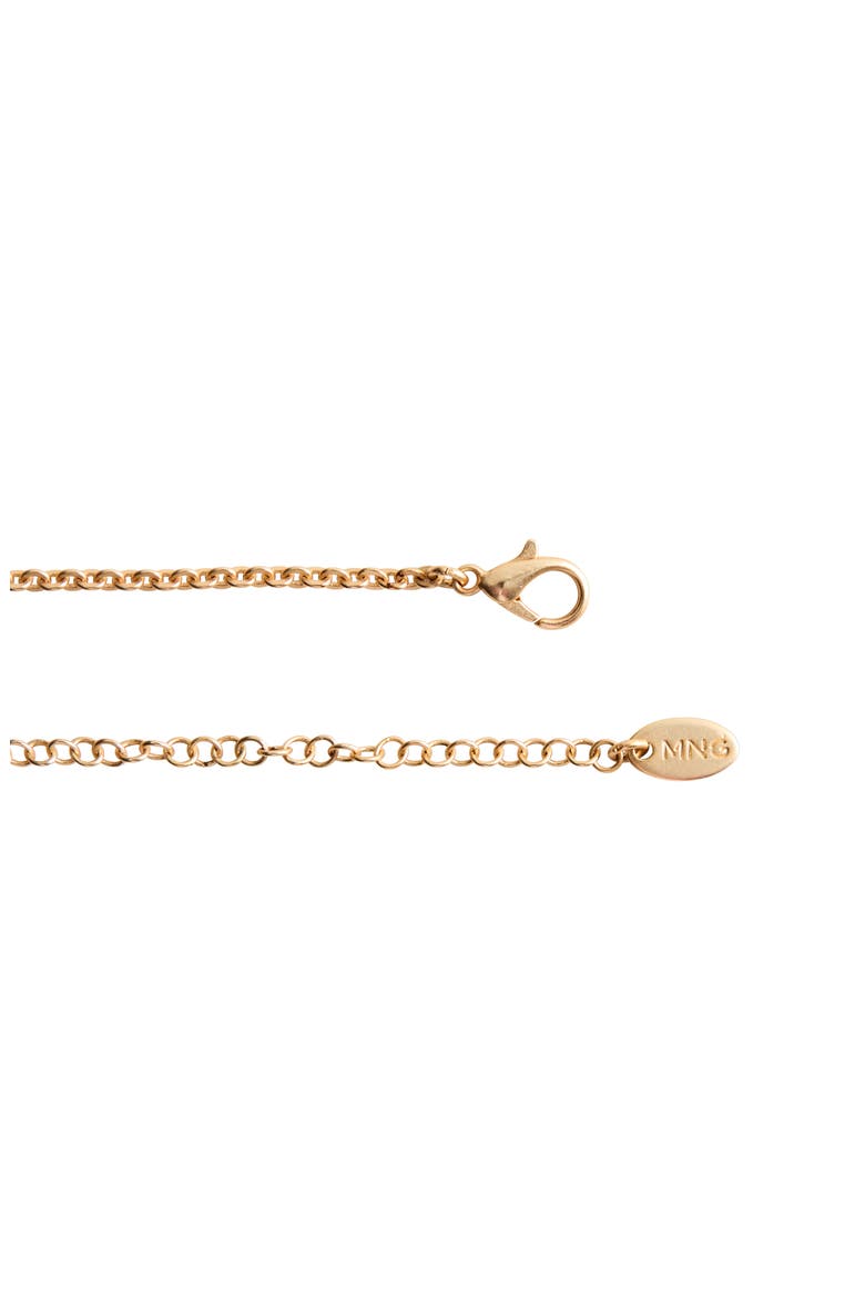Long Stone Necklace, Alternate, color, GREEN/ GOLD