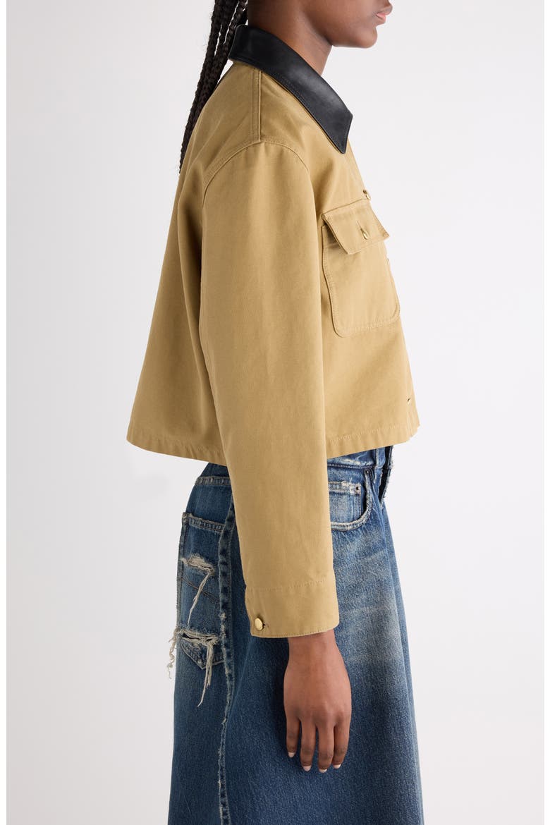 Crop Workwear Jacket, Alternate, color, 9501 SAND