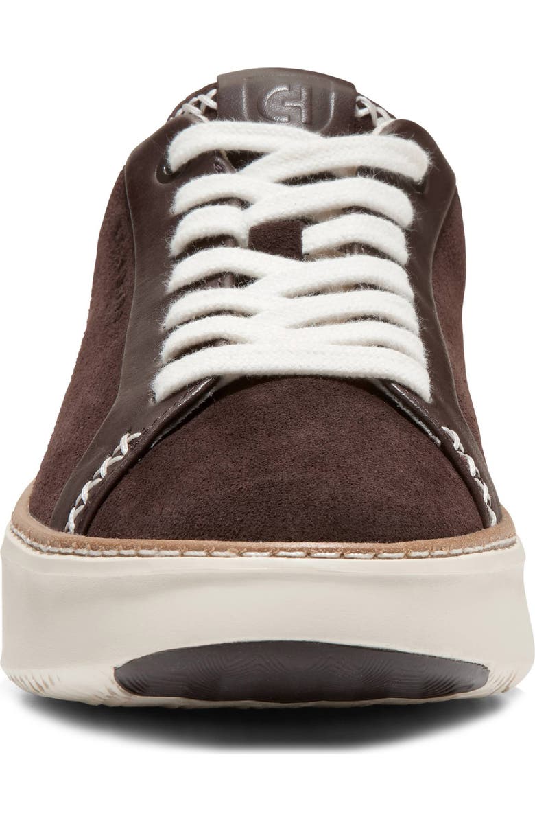 Cole Haan GrandPro Topspin Sneaker, Alternate, color, Dark Chocolate/ Ivory