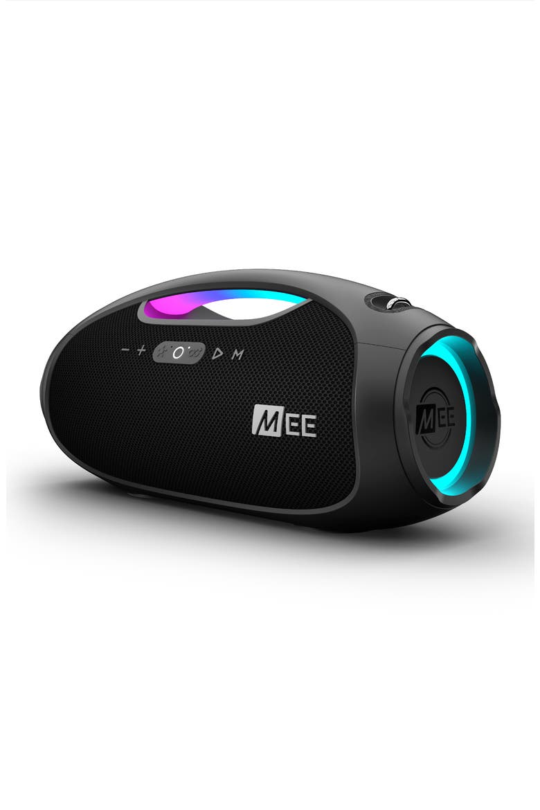 partySPKR XL Bluetooth Wireless Speaker w/ Dynamic LED Lighting, Main, color, Black