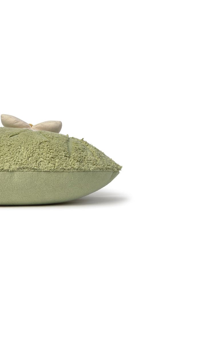 Lorena Canals Floor Cushion Water Lily, Alternate, color, Matcha, Natural