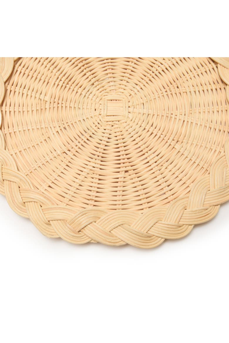 Braided Weave Placemats - Set of 4, Alternate, color, Natural