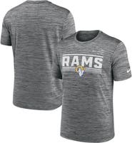 Nike Men's Nike Gray Los Angeles Rams Yardline Velocity Performance T-Shirt