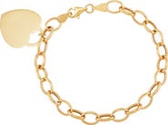 Frankie & Zoe Heart Charm Bracelet
