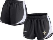 Nike Women's Nike Black New Orleans Saints Plus Size Tempo Shorts