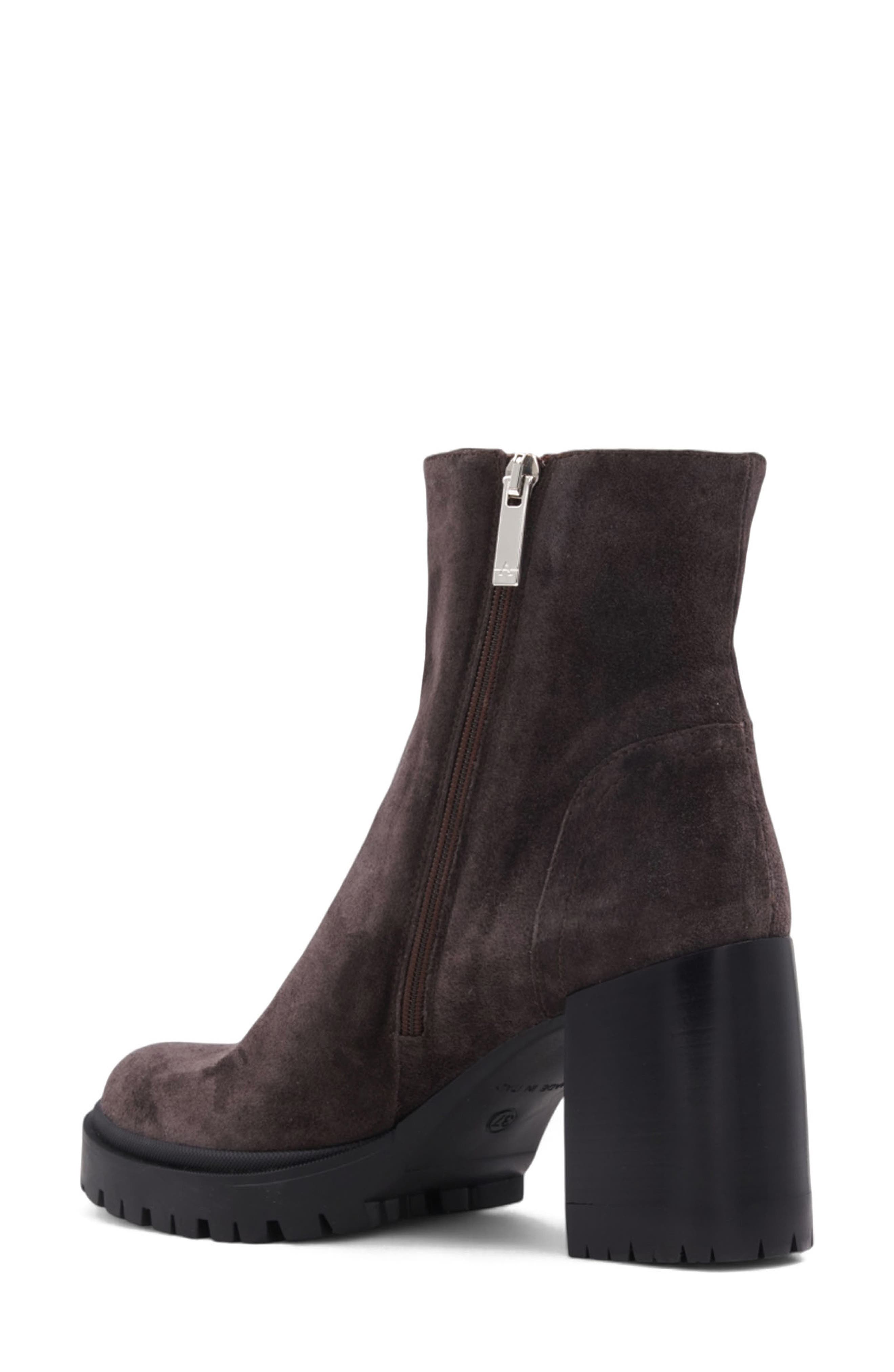 Emma Weatherproof Platform Bootie, Alternate, color, ANTHRACITE SUEDE