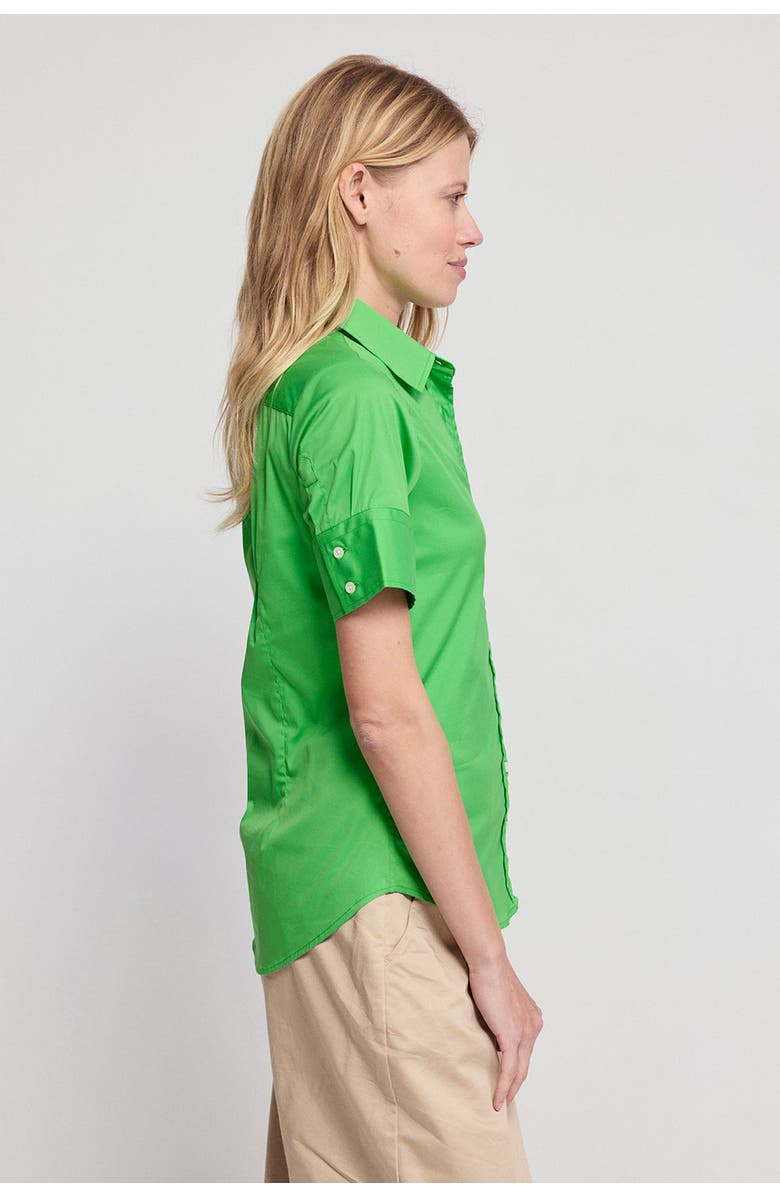 The Shirt by Rochelle Behrens The Short Sleeve Shirt, Alternate, color, Kelly Green