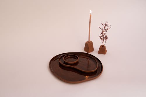 Dune Brooklyn Contour Dish In Neutral
