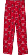 Outerstuff Youth Outerstuff Scarlet Ohio State Buckeyes All-Over Team Logo Pants