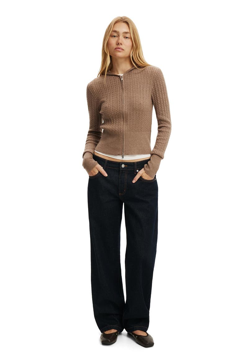 Women's Everfine Hooded Knit, Alternate, color, Ltw Acorn Marle