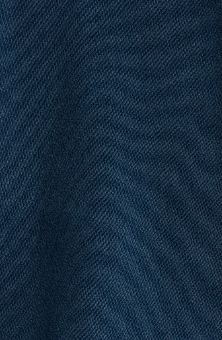 ONE OF THESE DAYS Running Horse Quarter Zip Fleece Graphic Sweatshirt, Alternate, color, Navy