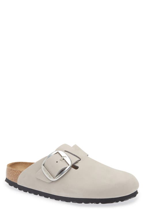 Birkenstock Boston Big Buckle Clog In White