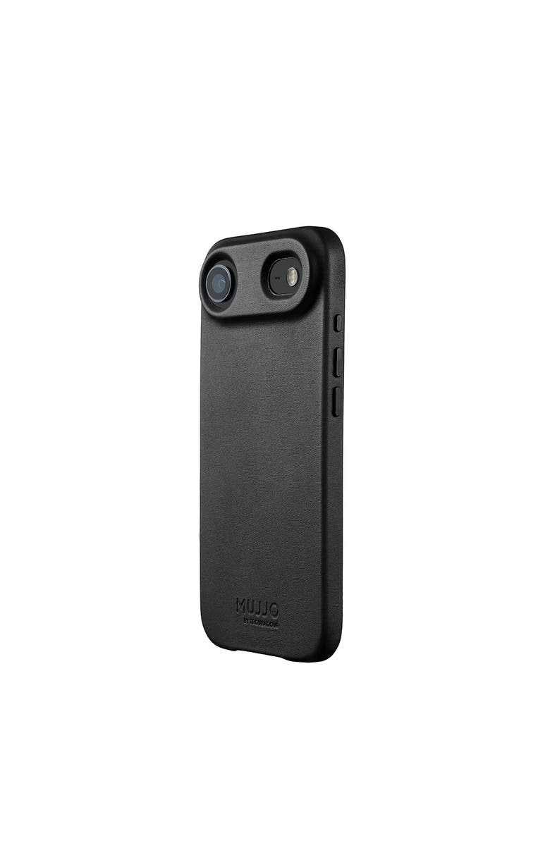 MUJJO Full Leather Case for iPhone Air, Alternate, color, Black