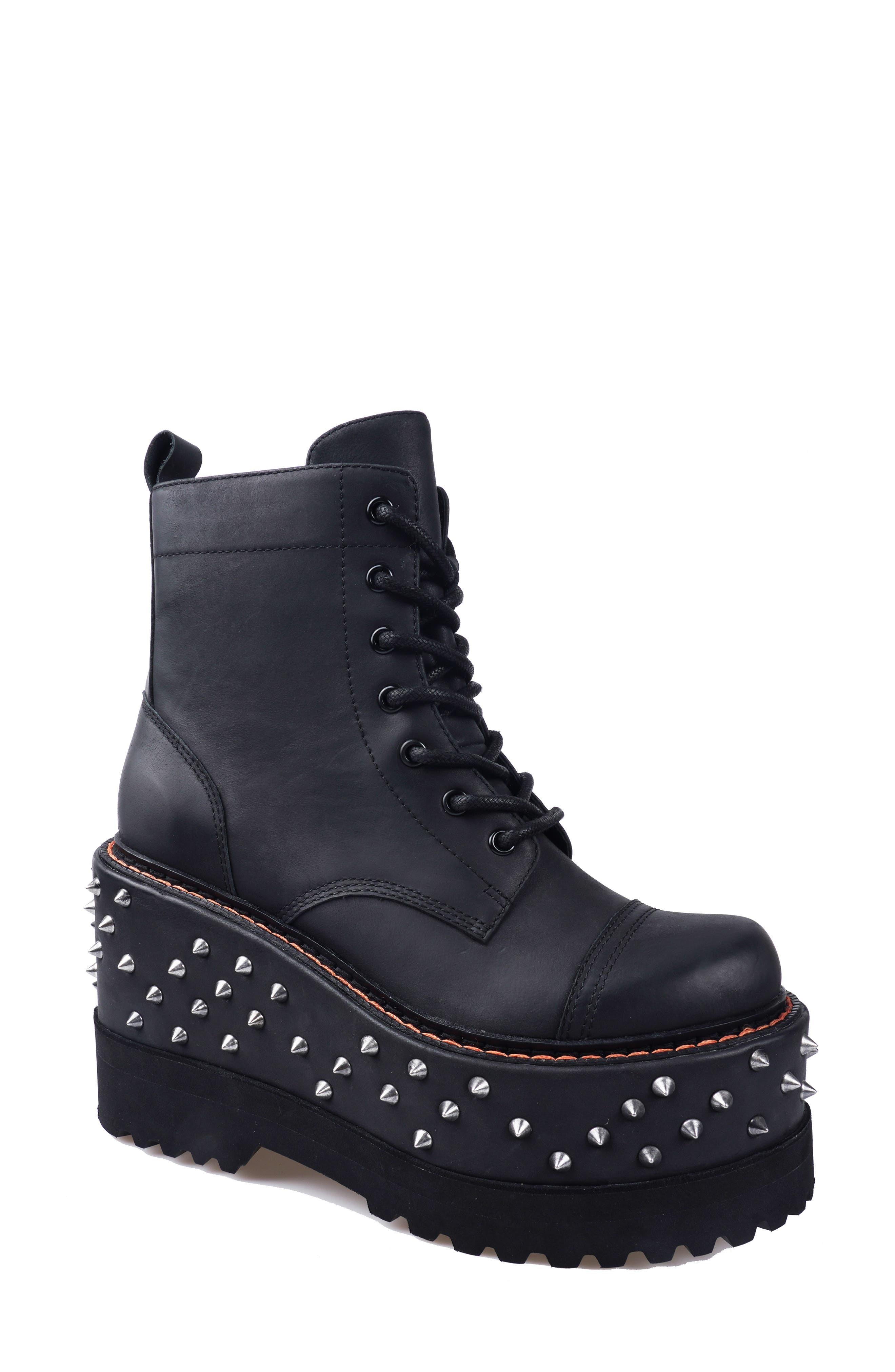 ZIGI Emely Stud Platform Bootie, Main, color, 