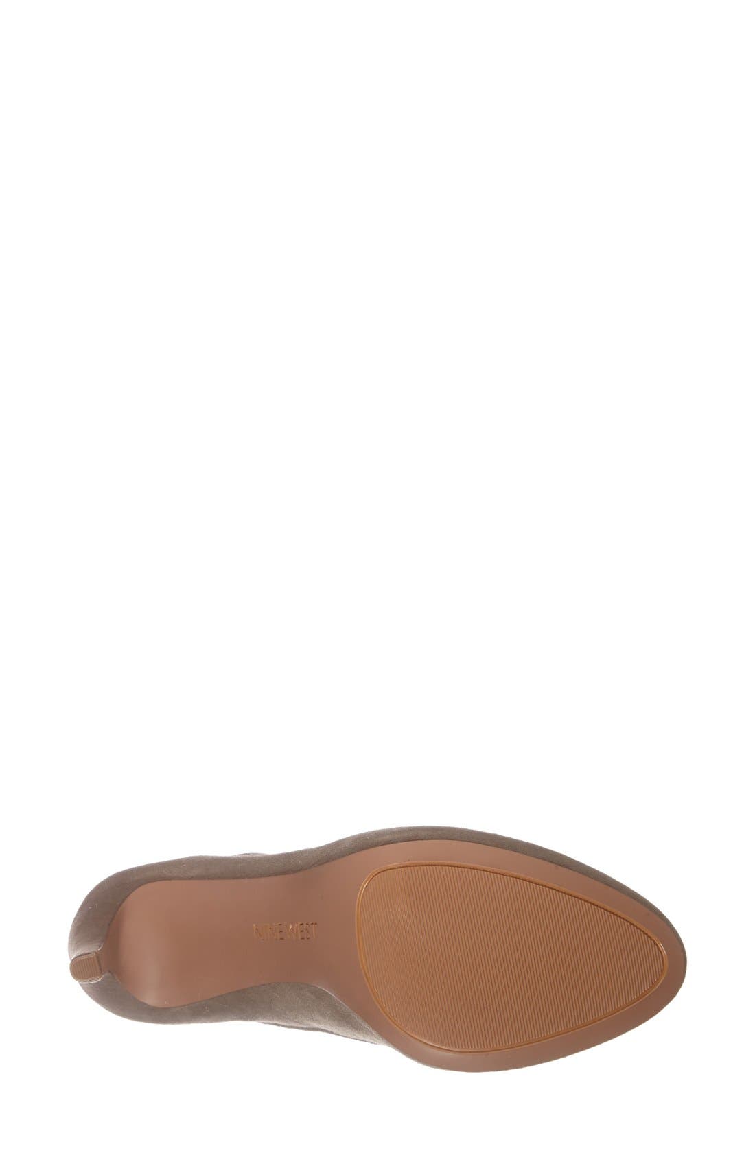 Platform Bootie, Alternate, color, NATURAL