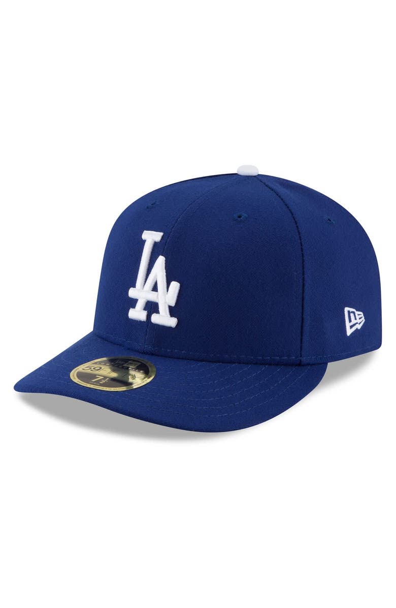 New Era Men's New Era Royal Los Angeles Dodgers 2025 MLB Postseason Side Patch Low Profile 59FIFTY Fitted Hat, Alternate, color,