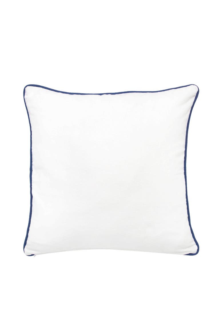 Midnight Lagoon Coral Pillow, Alternate, color, Blue