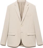 MANGO Slim Fit Suit Jacket