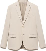 MANGO Slim Fit Suit Jacket