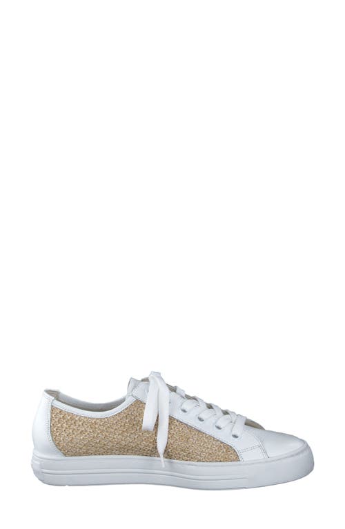 Paul Green Women's Rachel Sneakers In White Nature Combo