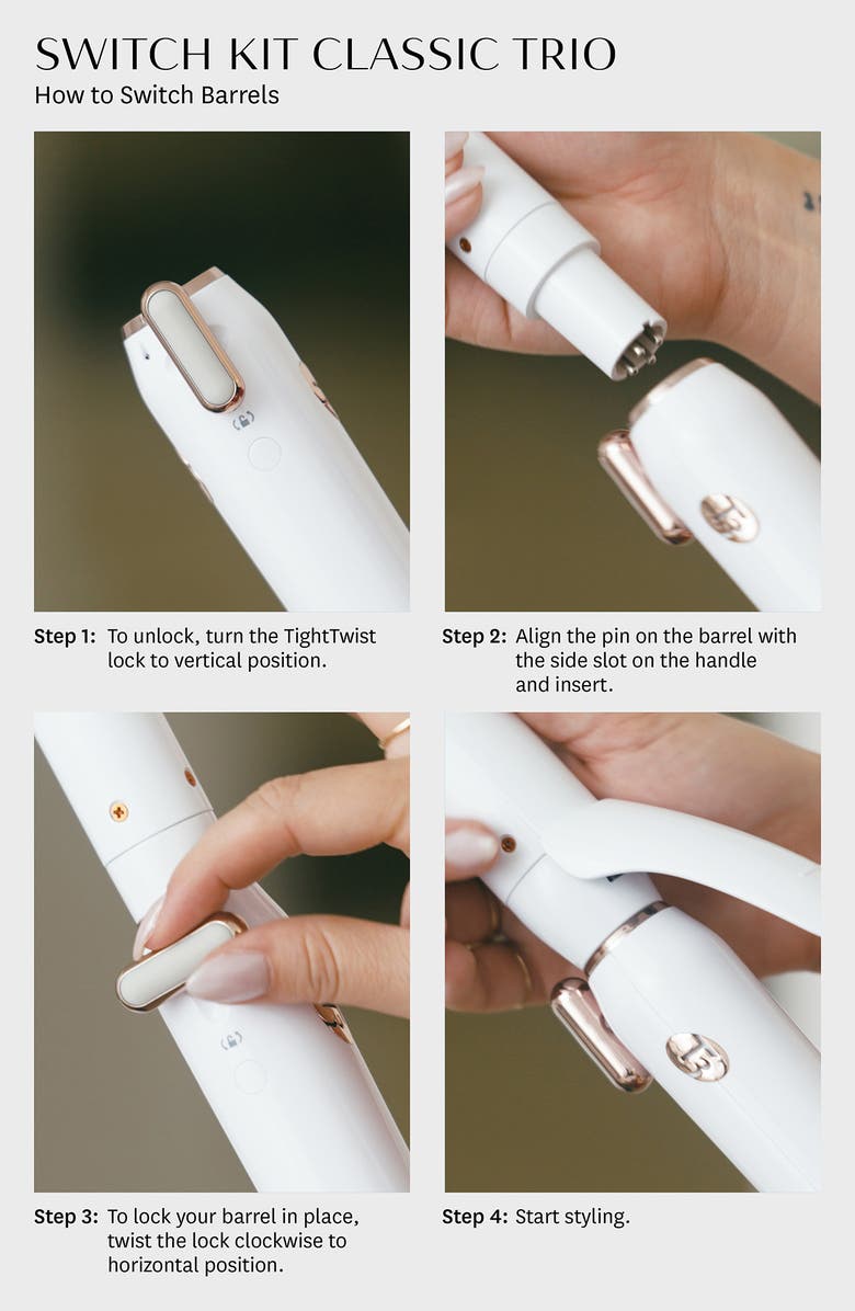 T3 Switch Kit Classic Trio, Alternate, color, White