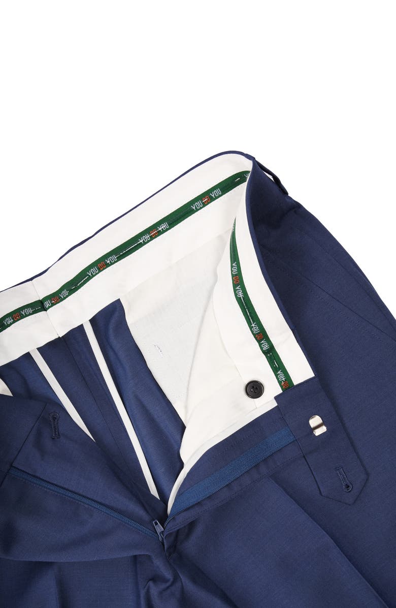 CRICKETEER Slim Fit Wool Blend Suit, Alternate, color, Navy