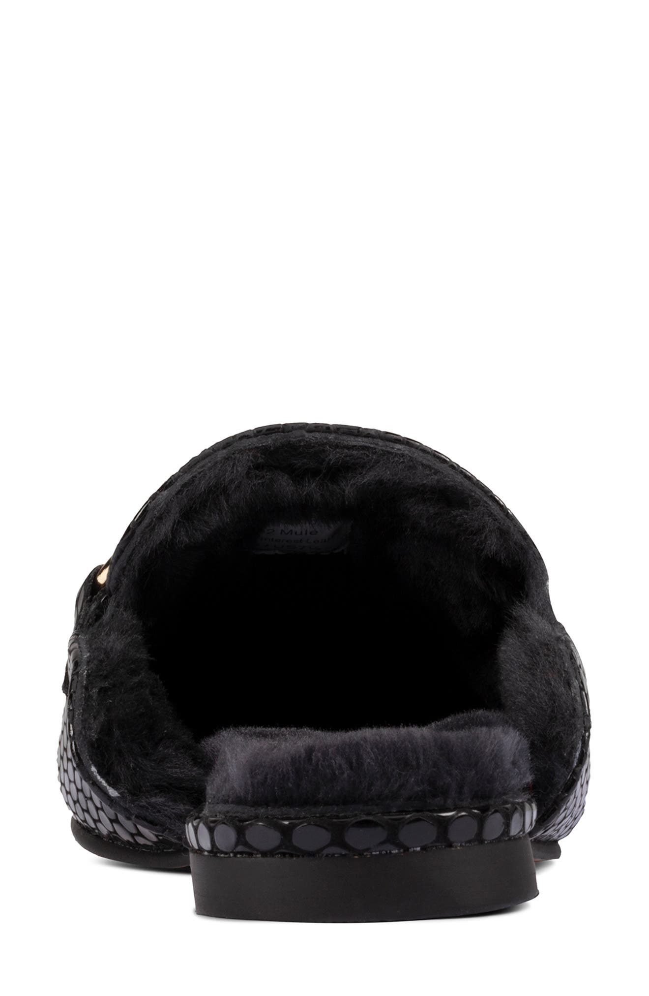 Pure 2 Mule, Alternate, color, BLACK INTEREST LEATHER