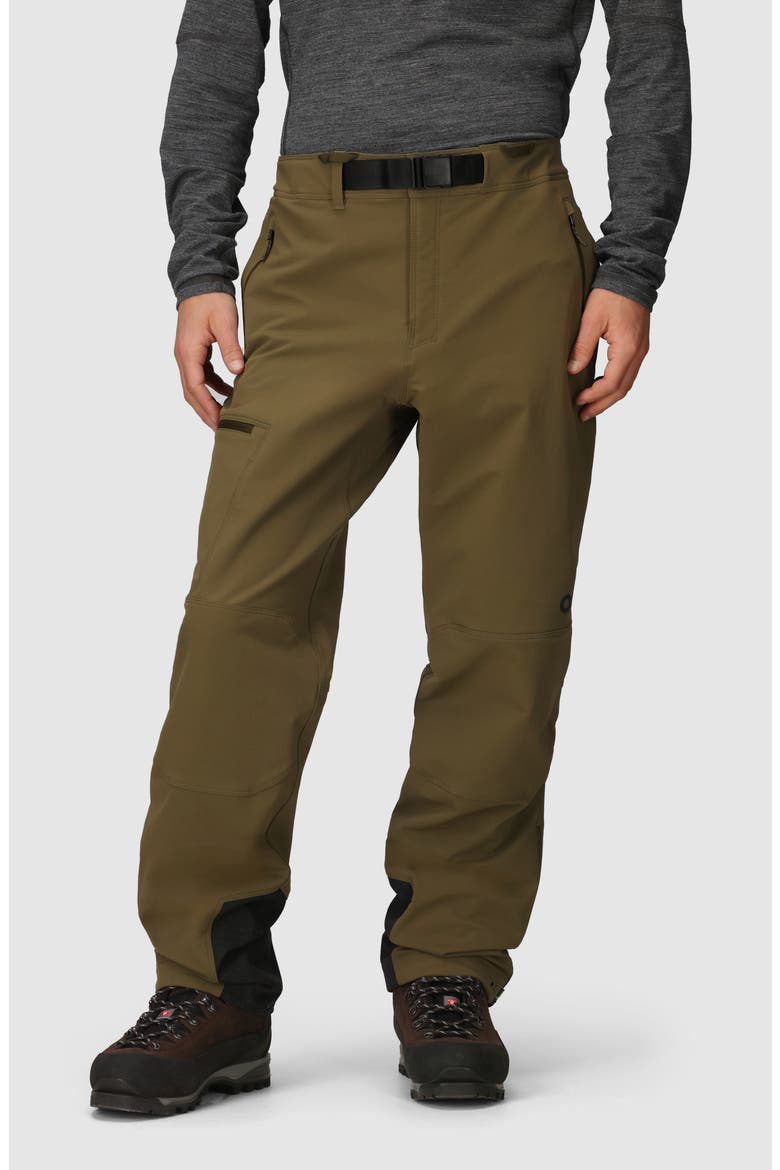 Cirque III Weather Resistant Performance Pants, Main, color, DARK OLIVE