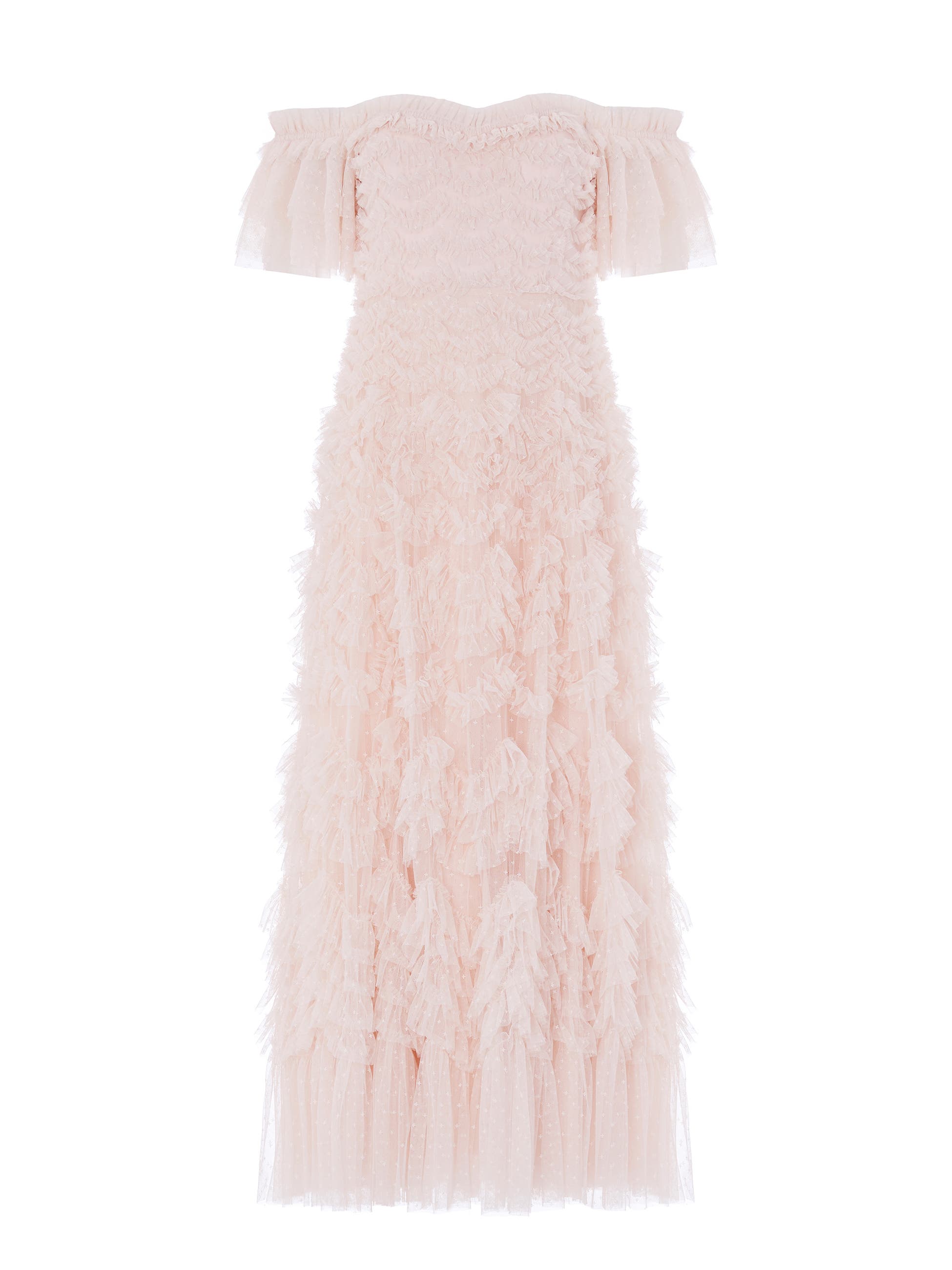 Needle & Thread Thalia Off-Shoulder Ruffled Maxi Dress (Women) | Nordstrom