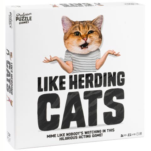 Like Herding Cats Charades Party Game