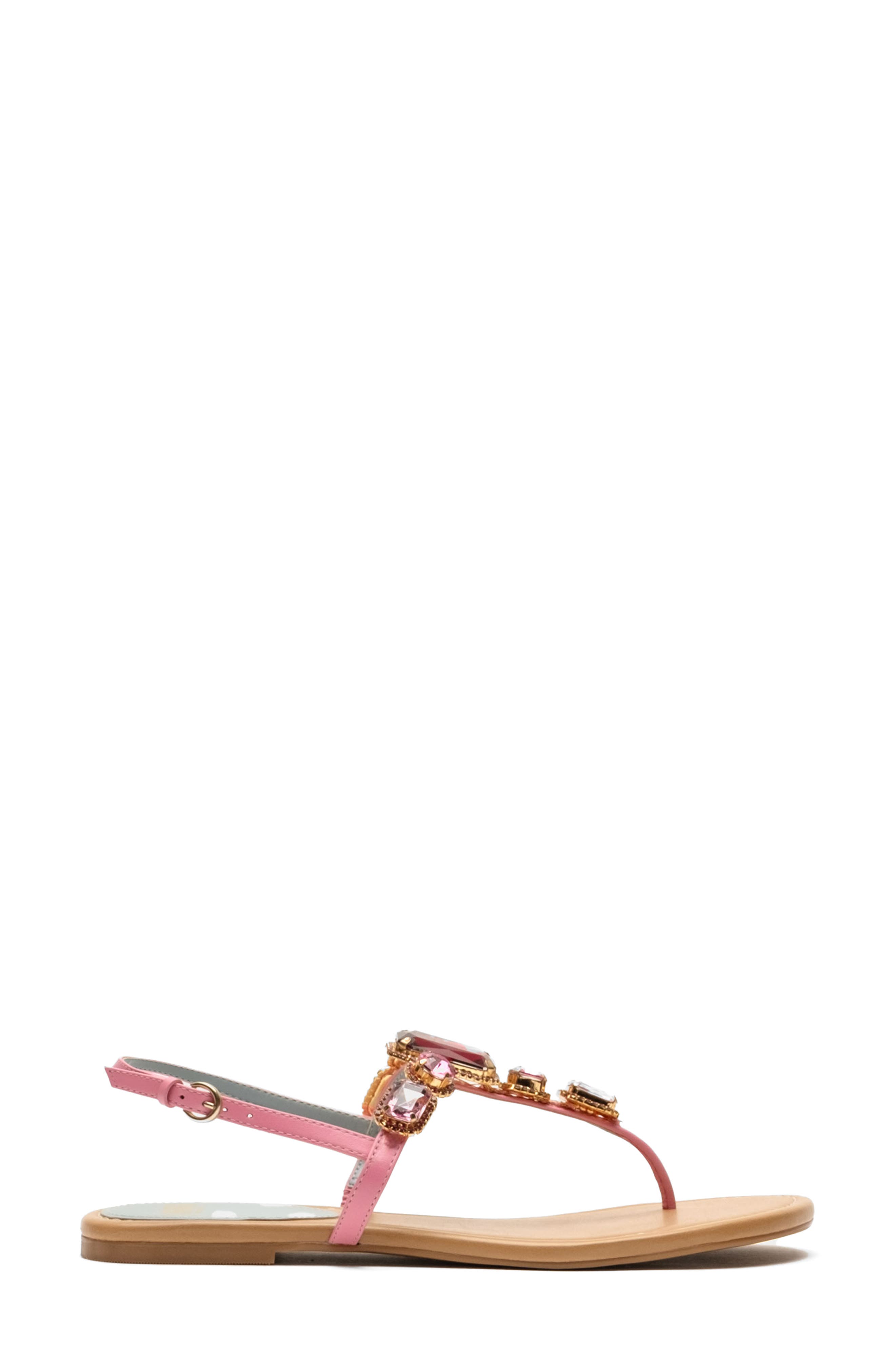 Frances Valentine Tillie Stone Thong Sandal, Alternate, color, Pink