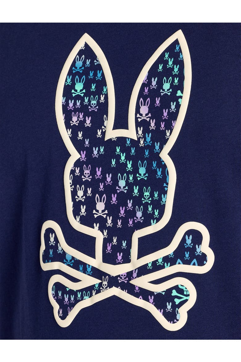 Big & Tall Nev Bunny Graphic Tee, Alternate, color, EVENING BLUE