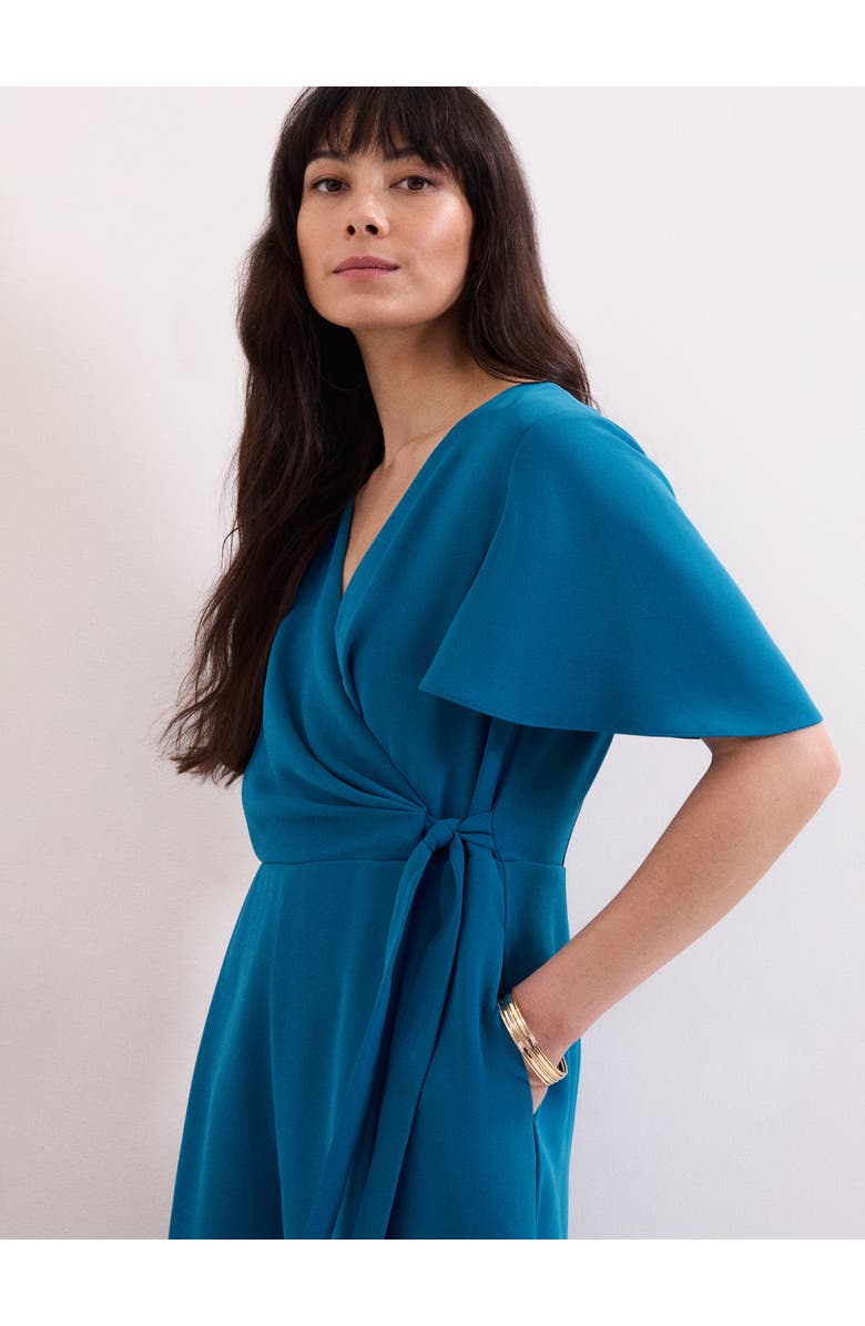 Phase Eight Julissa V-Neck Jumpsuit, Alternate, color, Blue