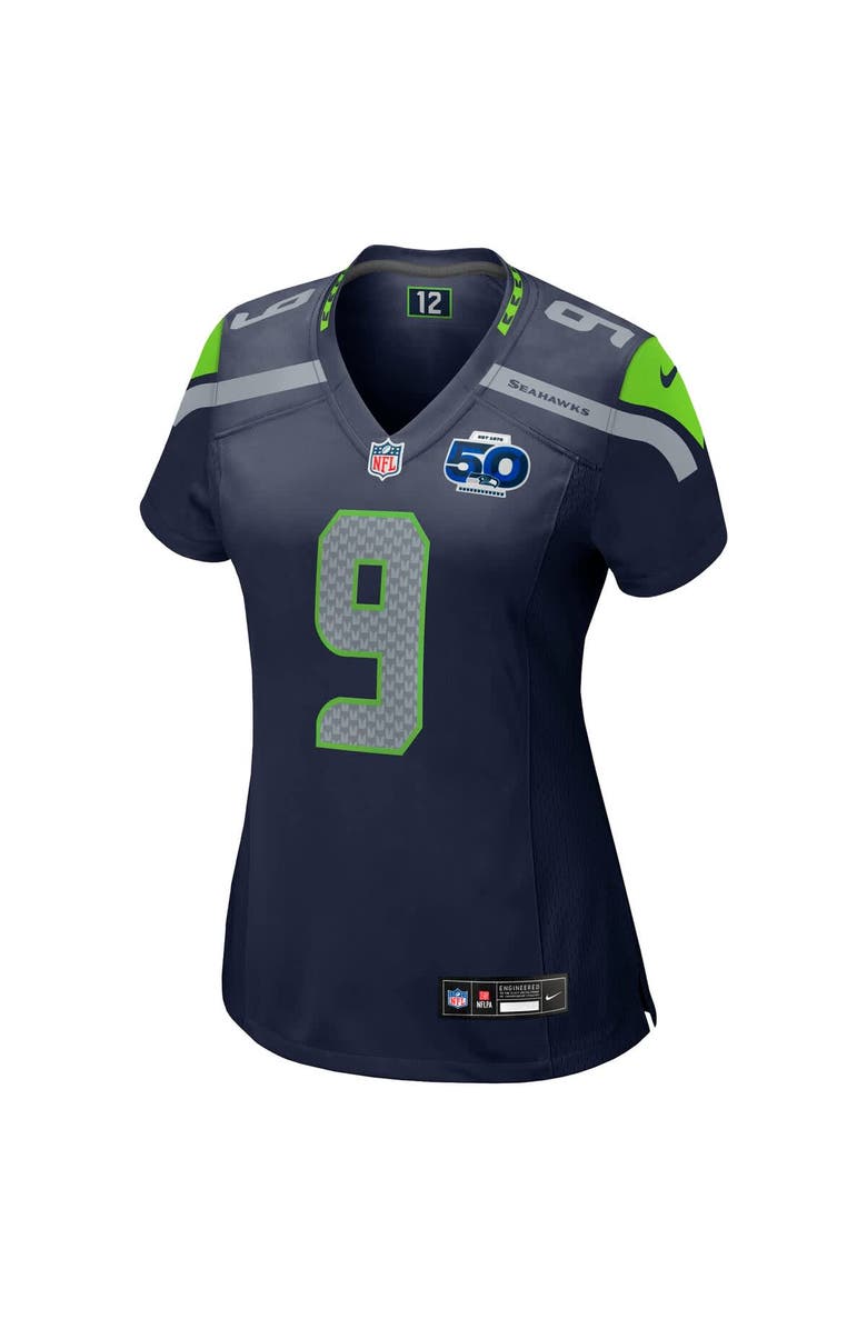 Nike Women's Nike Kenneth Walker III College Navy Seattle Seahawks 50th Season Game Jersey, Alternate, color, College Navy