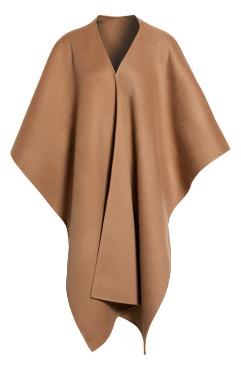 Wool & Cashmere Cape Scarf