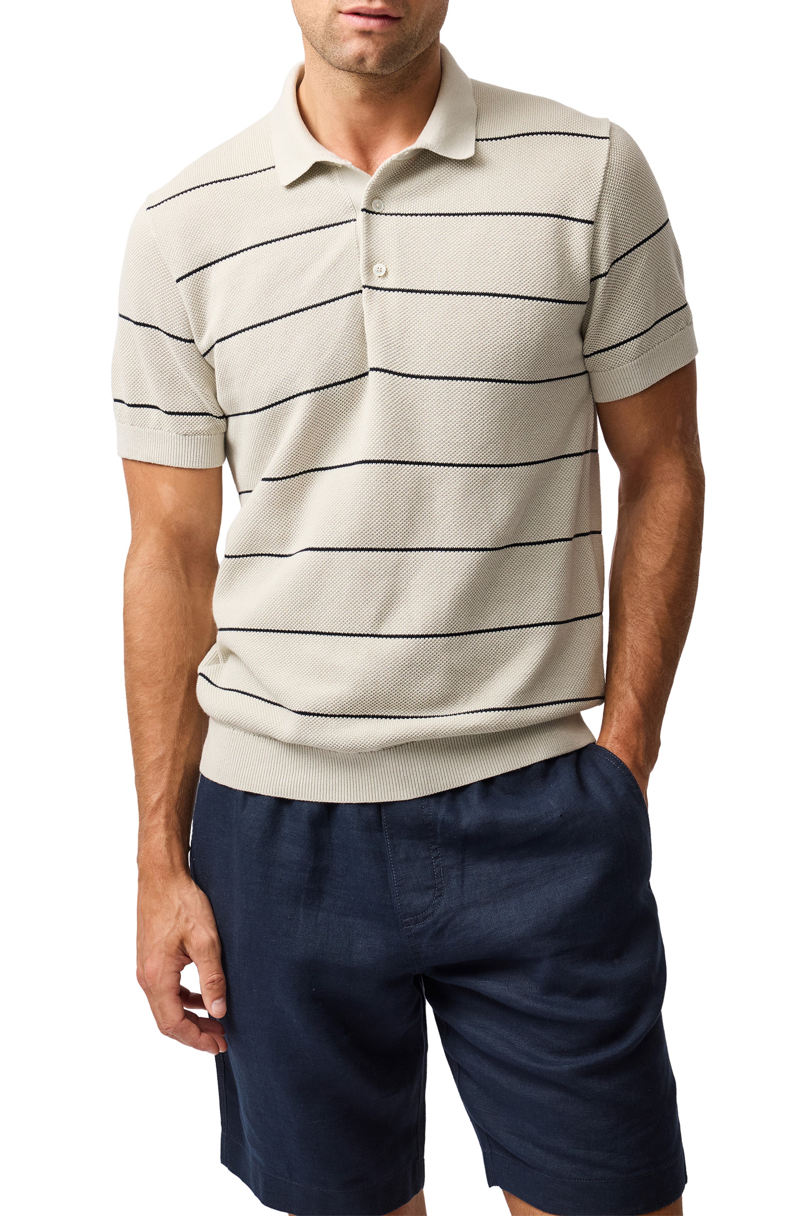 Rodd & Gunn Turners Bay Stripe Polo