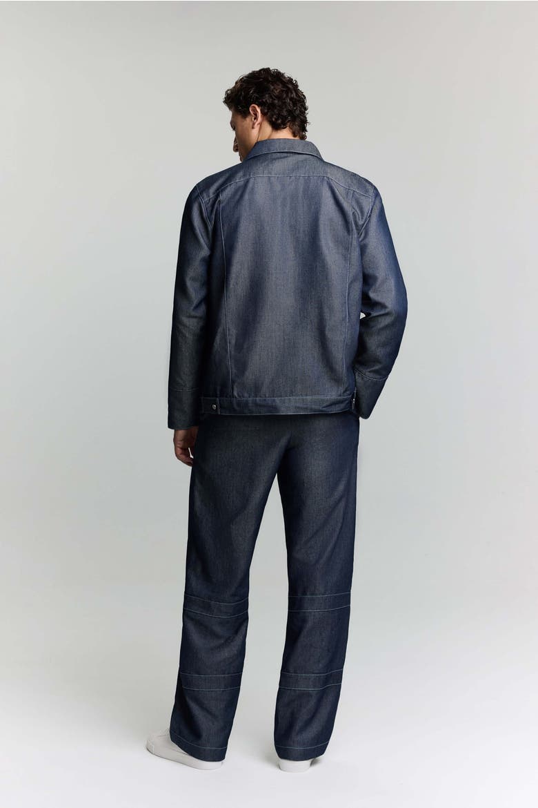 Timeless Denim Jacket - Classic & Durable Outerwear, Alternate, color, Deep Blue