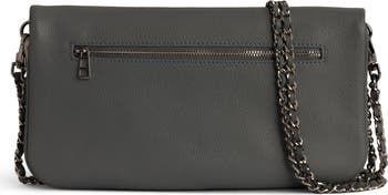 Zadig & Voltaire Rock Grained Leather Crossbody Bag | Nordstrom