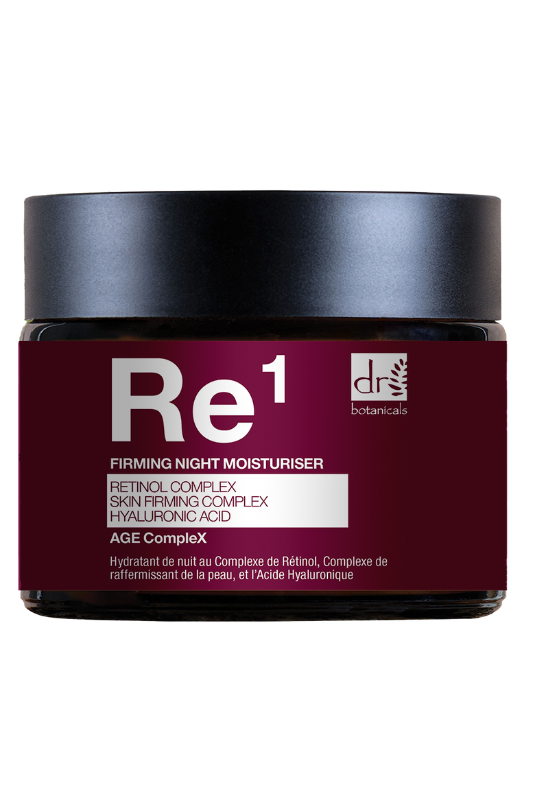 Retinol Complex 1%, Skin Firming Complex 1% & Hyaluronic Acid 1% Night Moisturiser 60ml, Main, color, White