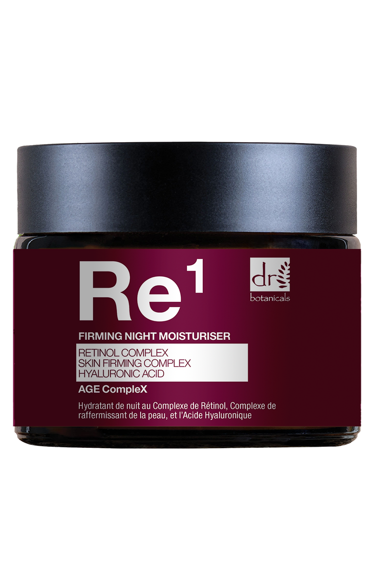 DR BOTANICALS Retinol Complex 1%, Skin Firming Complex 1% & Hyaluronic Acid 1% Night Moisturiser 60ml, Main, color, 