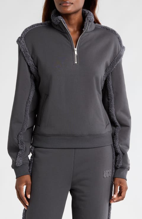 Lydi Bonded Fleece Half Zip Pullover