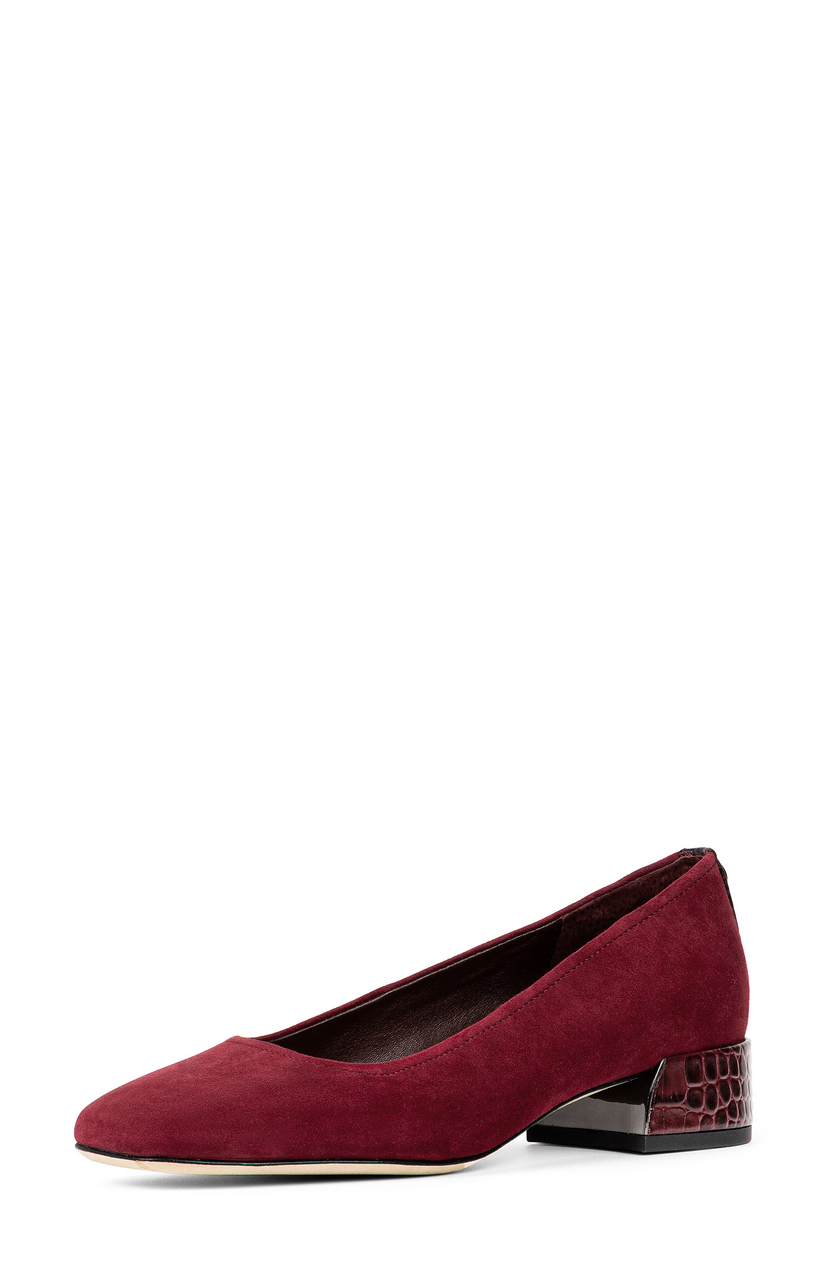 Donald Pliner Drew Pump, Alternate, color, Bordeaux