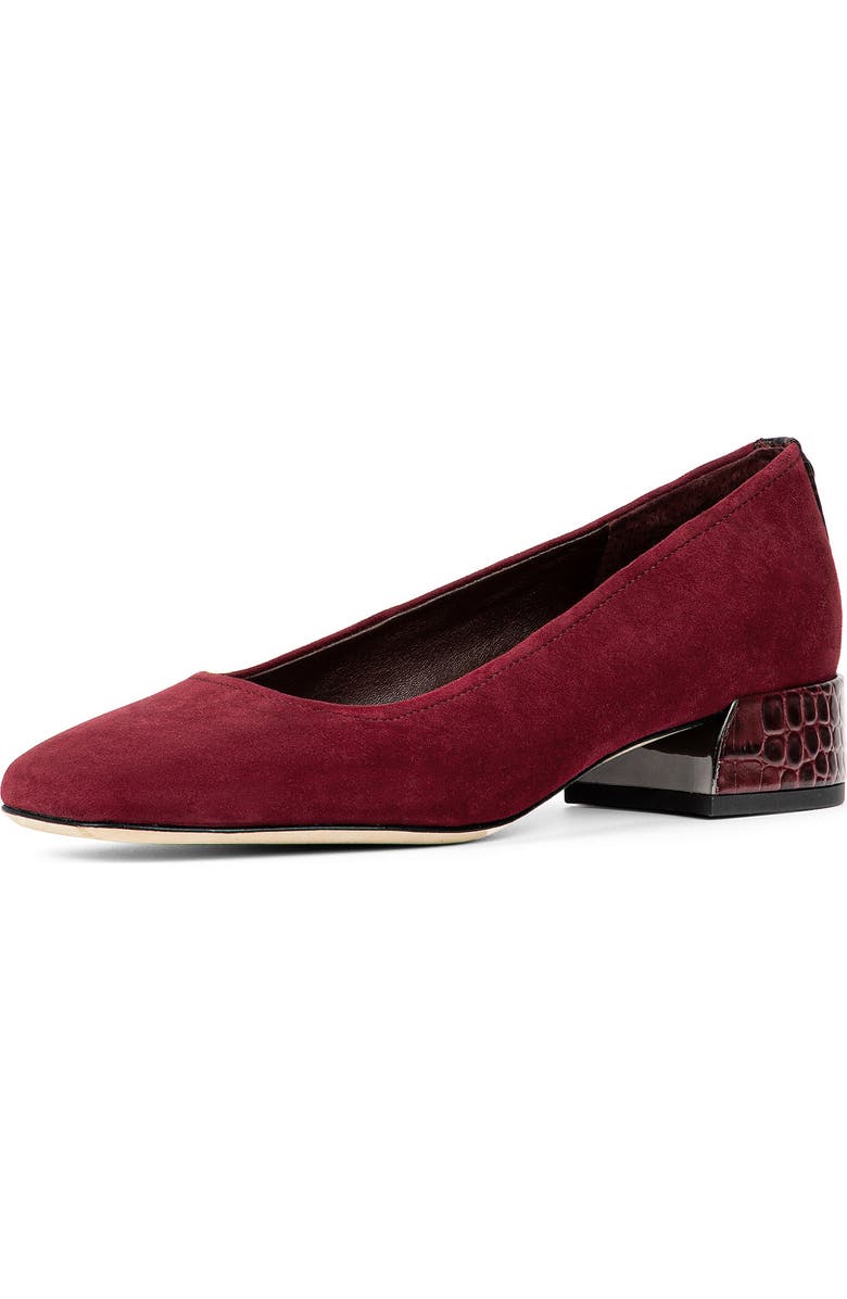 Donald Pliner Drew Pump, Alternate, color, Bordeaux