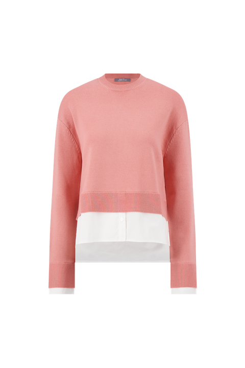 Poplin Combo Knit