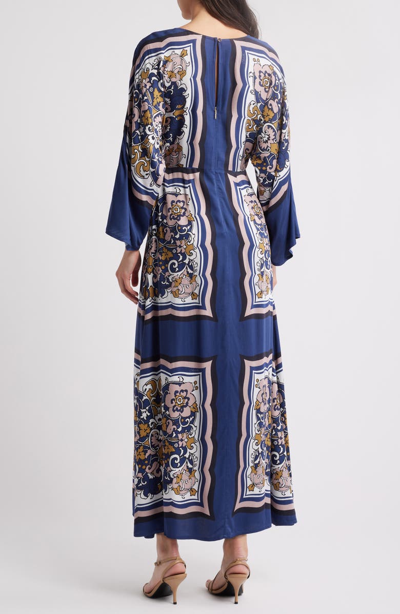 Cleobella Fawn Long Sleeve Satin Maxi Dress, Alternate, color, 