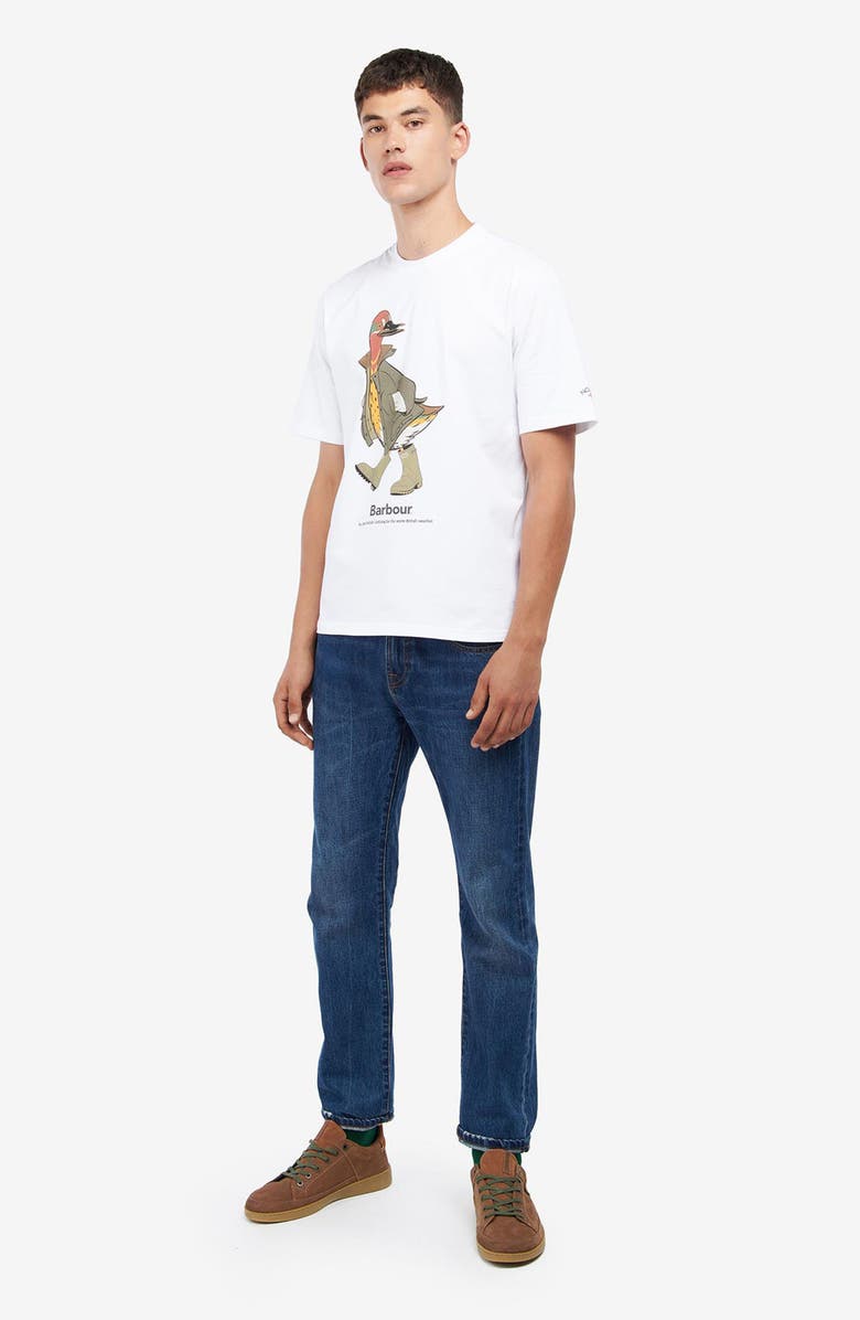 Barbour x Noah Duck Graphic Tee, Alternate, color, 