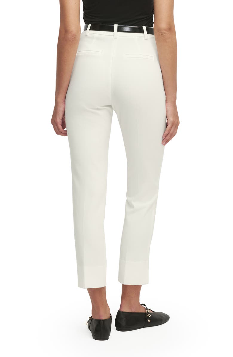 Favorite Daughter The Favorite High Waist Ankle Cigarette Pants, Alternate, color, Ivory